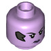 LEGO Lavender Widowmaker Minifigure Head (Recessed Solid Stud) (3626 / 46933)