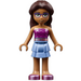 LEGO Layla - Dark Pink Top Minifigure