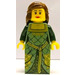 LEGO Lego Brand Store Female Lille, Green Princess (no back printing) Minifigure