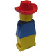 LEGO Legoland Old Type mit Rot Cowboy Hut Minifigur