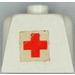 LEGO  Legoland Torso without Arms with Red Cross (Sticker)