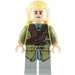 LEGO Legolas с Olive зелено Robe и Дълги Cheek Lines Минифигурка