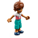 LEGO Leo with White and Coral Shirt Minifigure