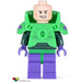 LEGO Lex Luthor med Warsuit med Lyse-grøn Rustning Minifigur