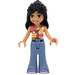 LEGO Liann with Coral and Orange Shirt Minifigure