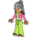 LEGO Liann with Coral Jacket and Green Flares Minifigure