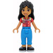 LEGO Liann with Red Shirt Minifigure