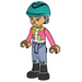 LEGO Liann with Riding Helmet Minifigure