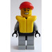 LEGO Lifeguard with Yellow Life Jacket Minifigure