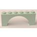 LEGO Light Aqua Arch 1 x 6 x 2 Thin Top without Reinforced Underside (12939)