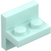 LEGO Azzurro chiaro Staffa 1 x 2 con Verticale Piastrella 2 x 2 (41682)