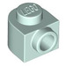 LEGO Licht Aqua Steen 1 x 1 x 0.7 Ronde met Kant Stud (3386)