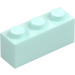 LEGO Light Aqua Brick 1 x 3 (3622)