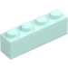 LEGO Light Aqua Brick 1 x 4 (3010)