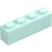 LEGO Light Aqua Brick 1 x 4 (3010 / 6146)