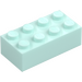 LEGO Light Aqua Brick 2 x 4 (3001)