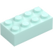 LEGO Light Aqua Brick 2 x 4 (3001 / 3556)