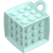 LEGO Light Aqua Cube 3 x 3 x 3 with Ring (69182)