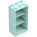 LEGO Light Aqua Cupboard 2 x 3 x 5 with Shelves (2656)