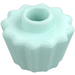 LEGO Helles Aqua Cupcake Liner mit flacher Oberseite (79743)