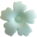LEGO Helles Aqua Blume mit Serrated Blütenblätter (93080)