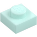 LEGO Light Aqua Plate 1 x 1 (3024)
