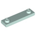 LEGO Light Aqua Plate 1 x 4 with Two Studs with Groove (41740)