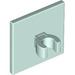 LEGO Light Aqua Roadsign Clip-on 2 x 2 Square with Open &#039;O&#039; Clip (15210 / 65673)