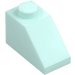 LEGO Light Aqua Slope 1 x 2 (45°) (3040)
