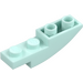 LEGO Světlá aqua Sklon 1 x 4 Zakřivený Převrácený (13547)