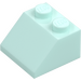 LEGO Light Aqua Slope 2 x 2 (45°) (3039)
