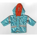 LEGO Blu chiaro Scala Clothes Parka con Cappuccio e Arancione Trim