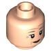 LEGO Licht Vleeskleurig Aunt May Minifigure Hoofd (Verzonken Solid Stud) (3626 / 26991)