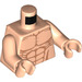 LEGO Beige Léger Bare Torse avec body-Constructeur abdominal muscles (973 / 76382)