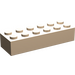 LEGO Light Flesh Brick 2 x 6 (2456 / 44237)