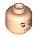 LEGO Light Flesh BTS Minifigure Head (Recessed Solid Stud) (3626 / 101963)