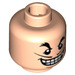 LEGO Light Flesh Captain Hook Minifigure Head (Recessed Solid Stud) (3626 / 26059)