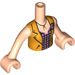 LEGO Helles Fleisch Chloe mit Streifen im Haar Friends Torso (35677 / 92456)