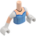 LEGO Licht vleeskleurig Cinderella Friends Torso (73141 / 92456)