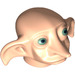 LEGO Light Flesh Dobby Head with Green Eyes (43745)