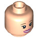 LEGO Leichtes Fleisch Dorothy Gale Minifigure Kopf (Einbau-Vollbolzen) (3626 / 49365)