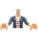 LEGO Light Flesh Emily Jones Friends Torso (92456)