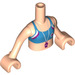 LEGO Licht vleeskleurig Emma Torso, met Sport Top en Whistle Patroon (92456)