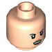 LEGO Light Flesh Female Stormtrooper Head (Recessed Solid Stud) (3626 / 79749)