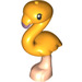 LEGO Licht Vleeskleurig Flamingo met Bright Oranje Feathers (77366)