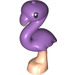 LEGO Licht Vleeskleurig Flamingo met Purple Feathers (77364)