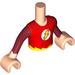 LEGO Chair légère Friends Torse Boy avec The Flash logo T (11408 / 92456)