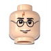 LEGO Light Flesh Harry Potter in Tournament Swimsuit and flippers Head (Safety Stud) (3626 / 53365)