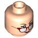 LEGO Light Flesh Janine Melnitz Minifigure Head (Recessed Solid Stud) (3626 / 24788)