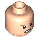 LEGO Light Flesh Luke Skywalker Head (Recessed Solid Stud) (3626 / 13597)